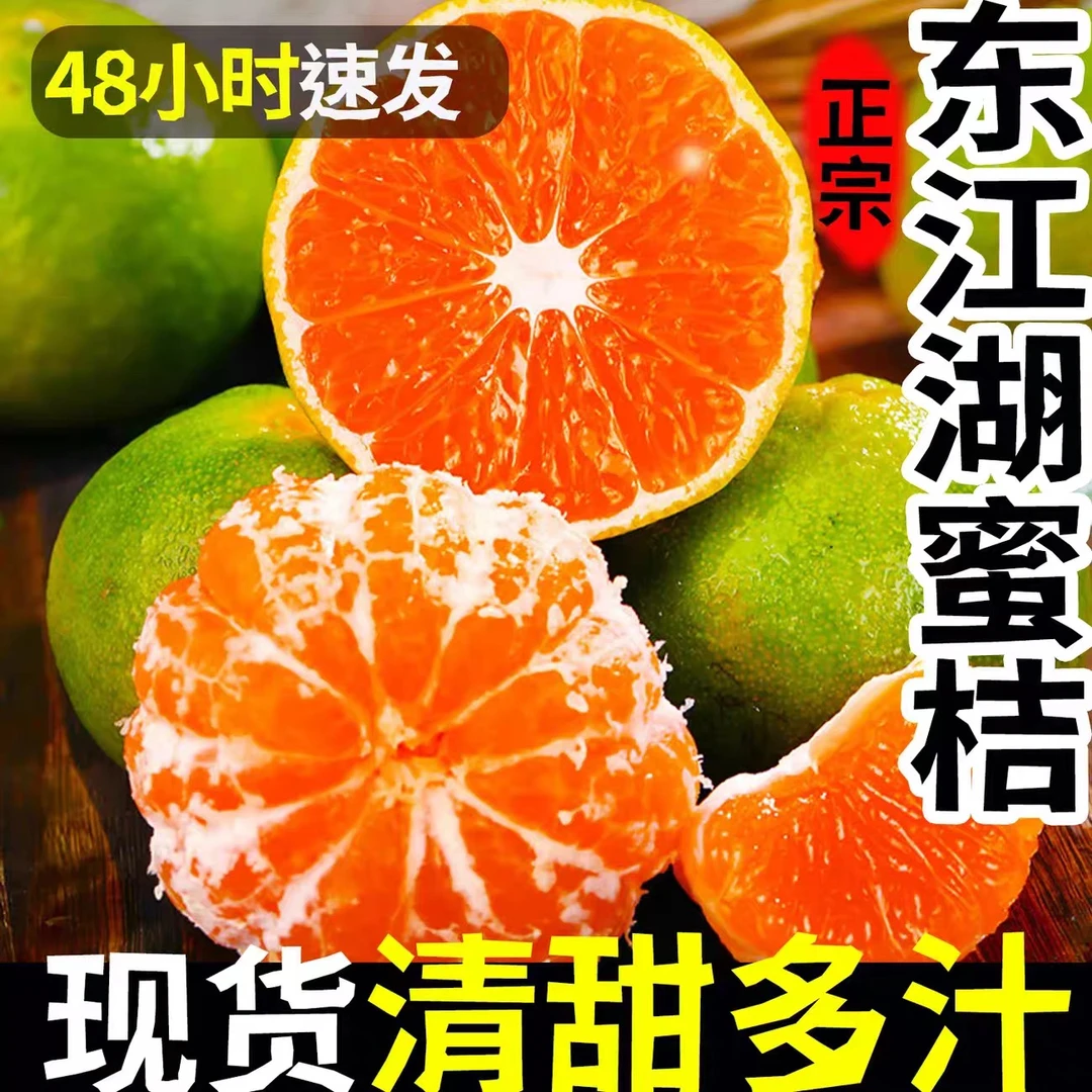 正宗湖南东江湖清江蜜桔 新鲜现摘薄皮化渣多汁纯甜孕妇水果