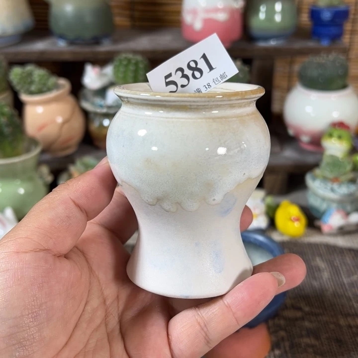 口5 手工花盆满30包邮