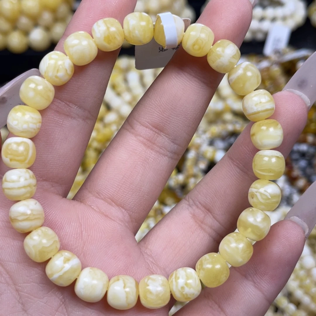 蜜蜡未镶嵌珠宝奇石8m