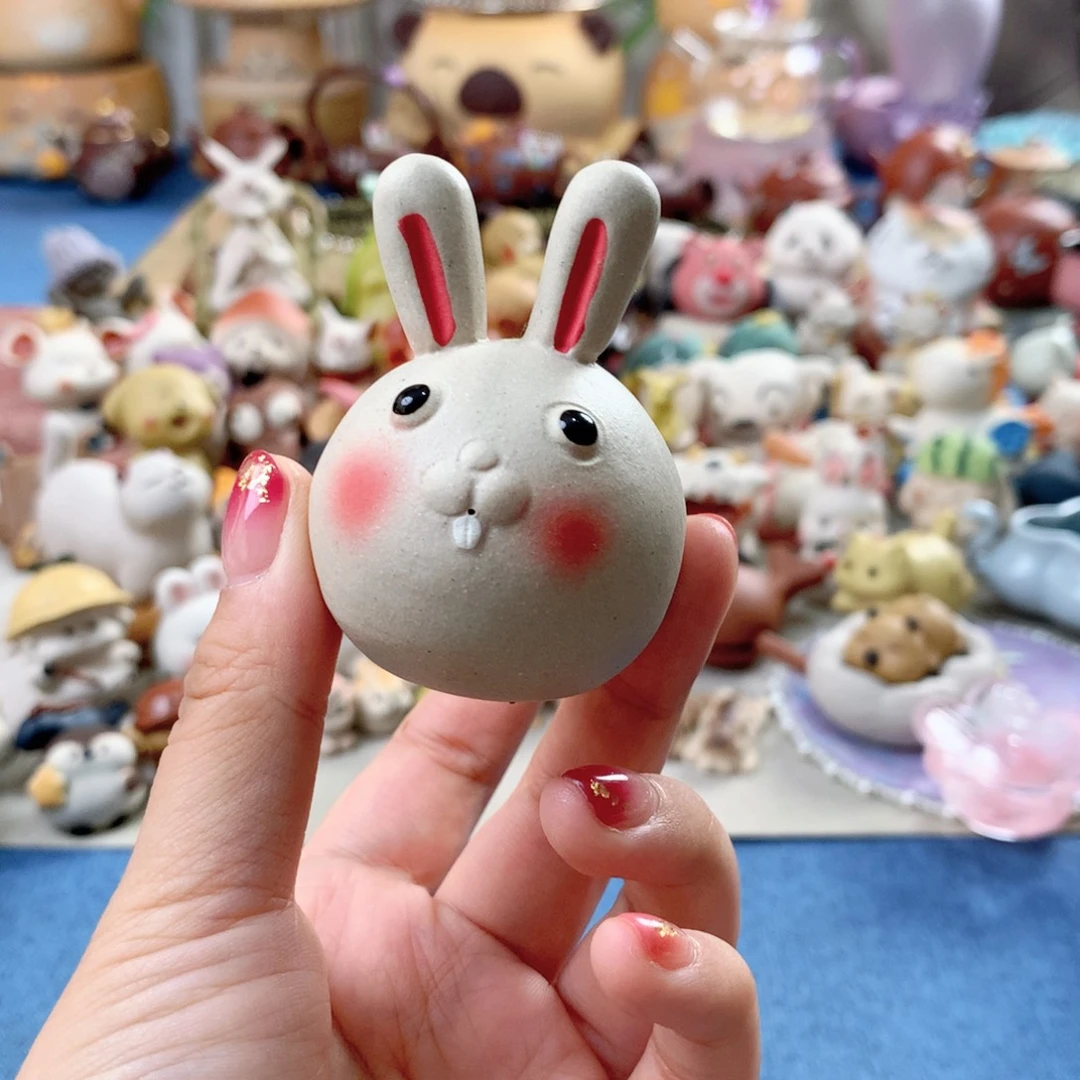 茶宠紫砂手工制作