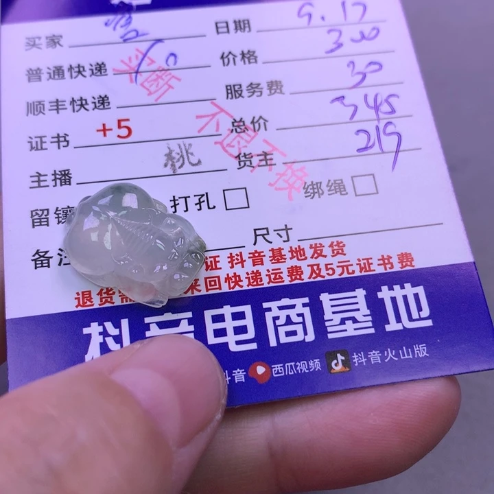 颈饰未镶嵌翡翠容