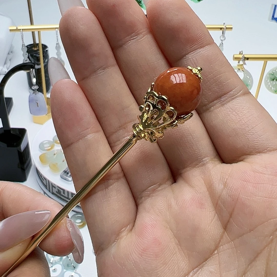 未镶嵌翡翠耳饰天然缅甸A货翡翠