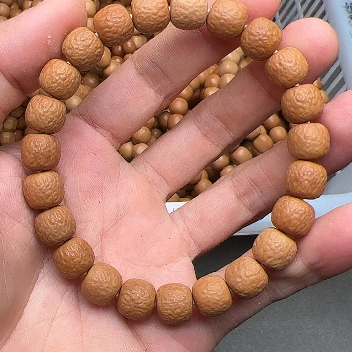 猴头核桃手串，荔枝纹