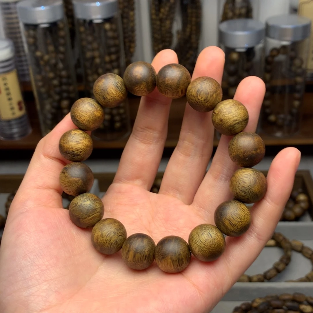 二***车手串沉香海南白露卡14保19克+多样性发一