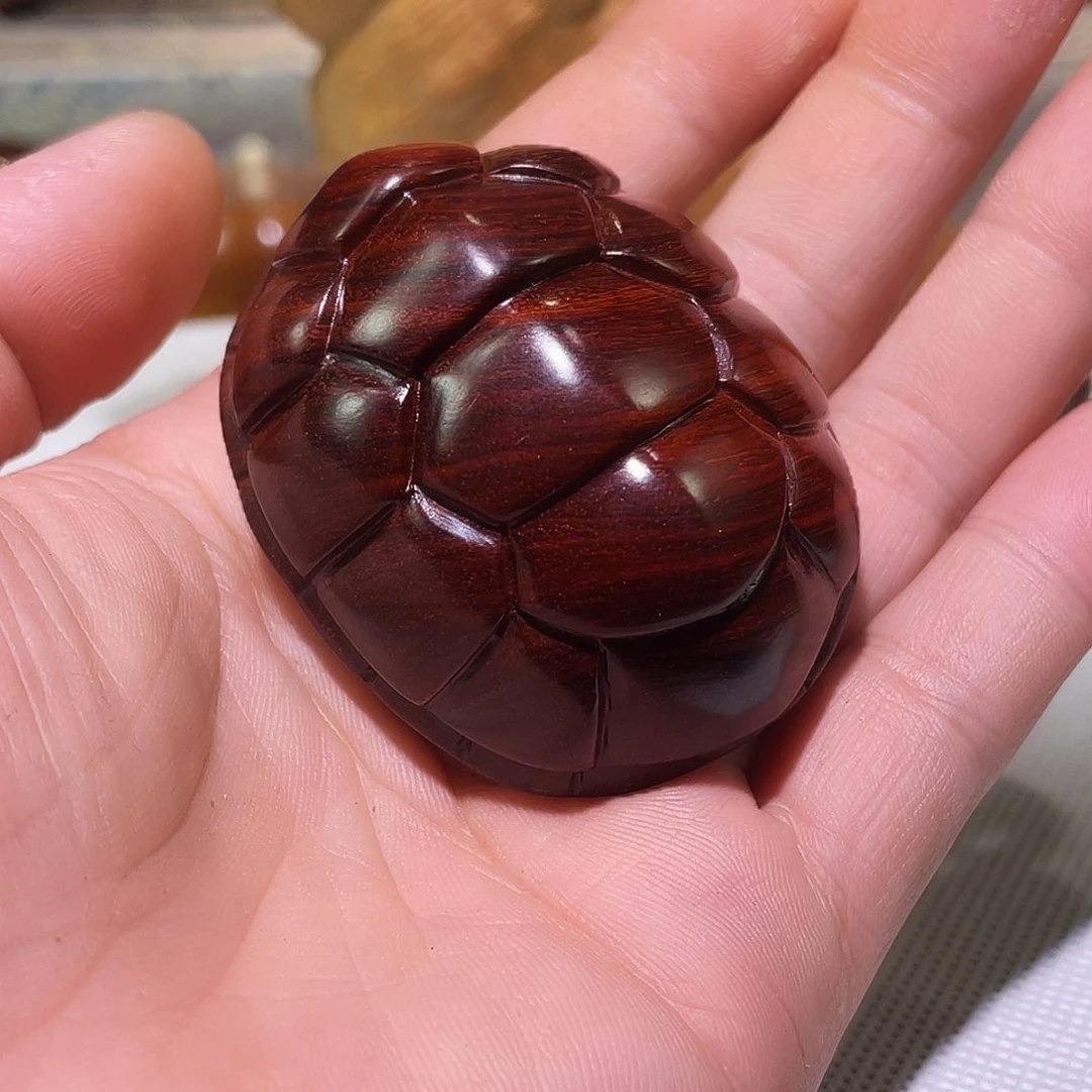 檀香紫檀（小叶紫檀）富甲把玩件