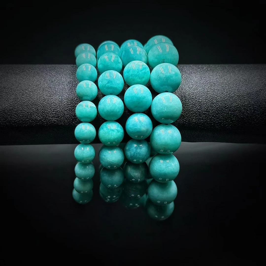 【缪老师严选】SJ0914 人生作弊器天河石圆珠单圈手链 多样性发其一