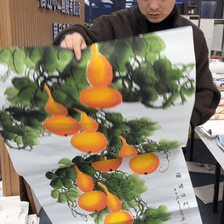 国画纯手绘作品欣赏图