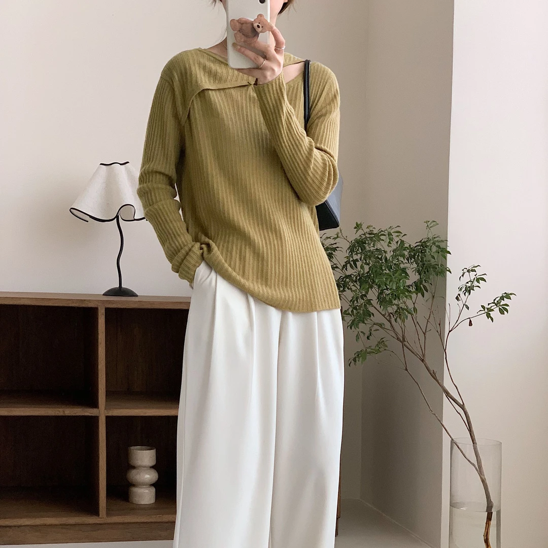 时尚百搭羊毛衫WH-24091