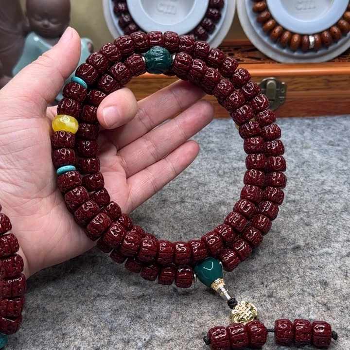 吊坠金刚菩提12mm一代龙108