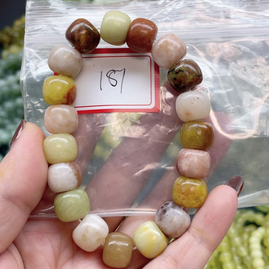 未镶嵌蛇纹石玉手串