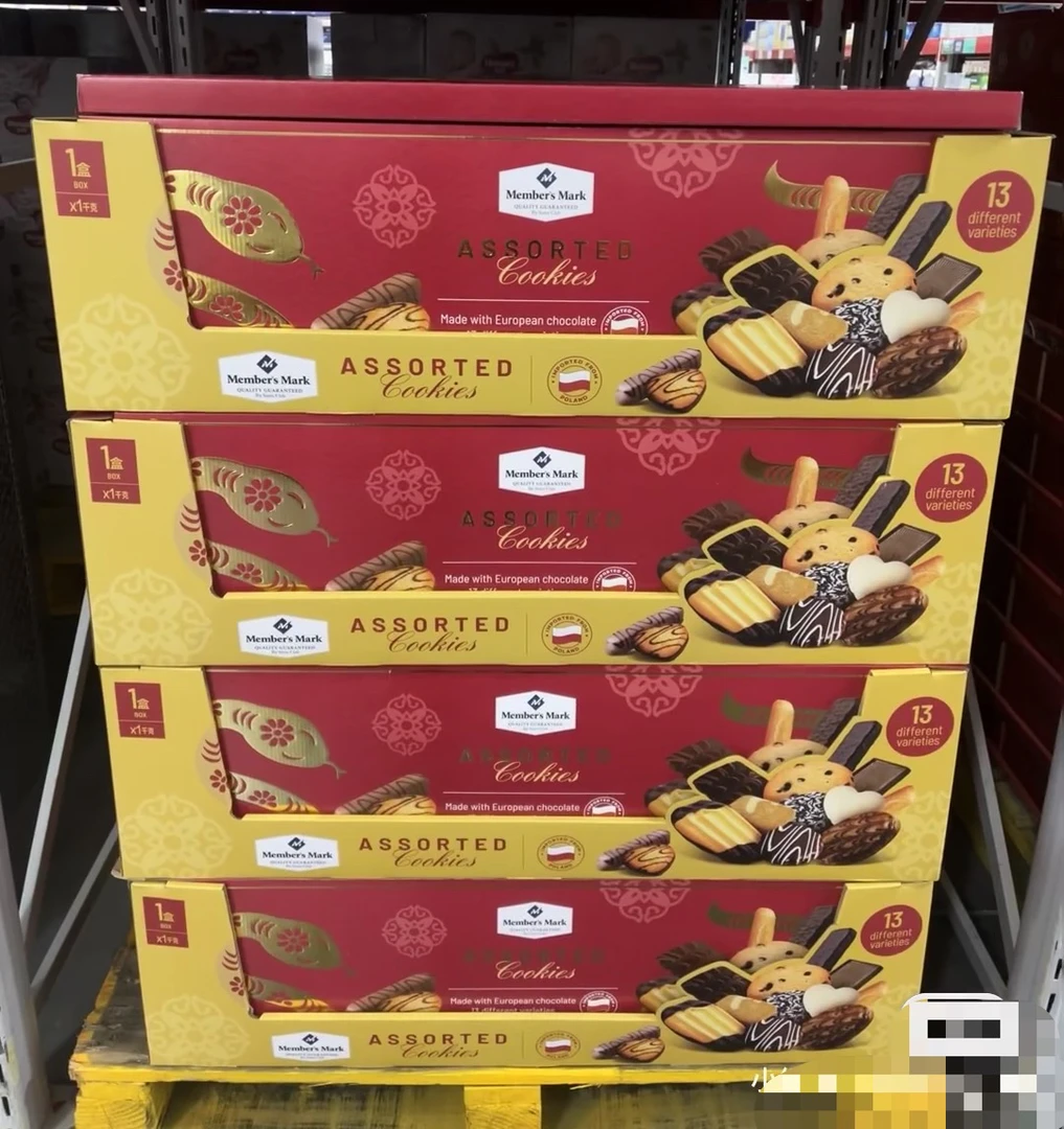 山姆蛇年巨大曲奇饼干1kg