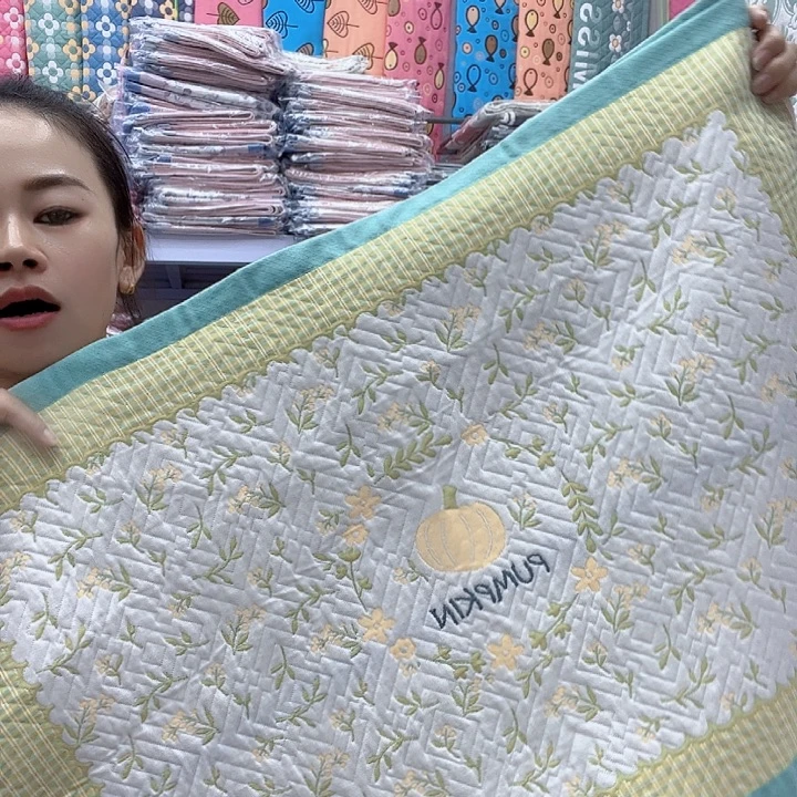 棉绿色小南瓜纯棉