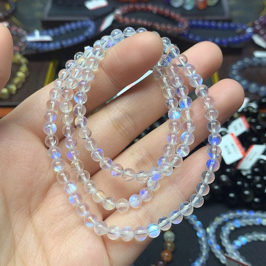 月光石手串未镶嵌