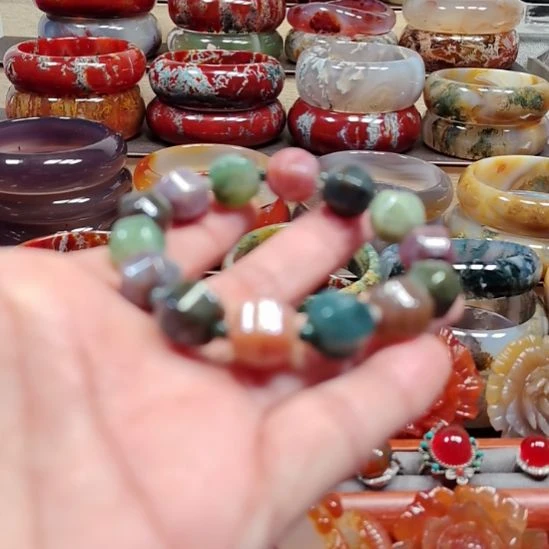 玛瑙/玉髓合金手链