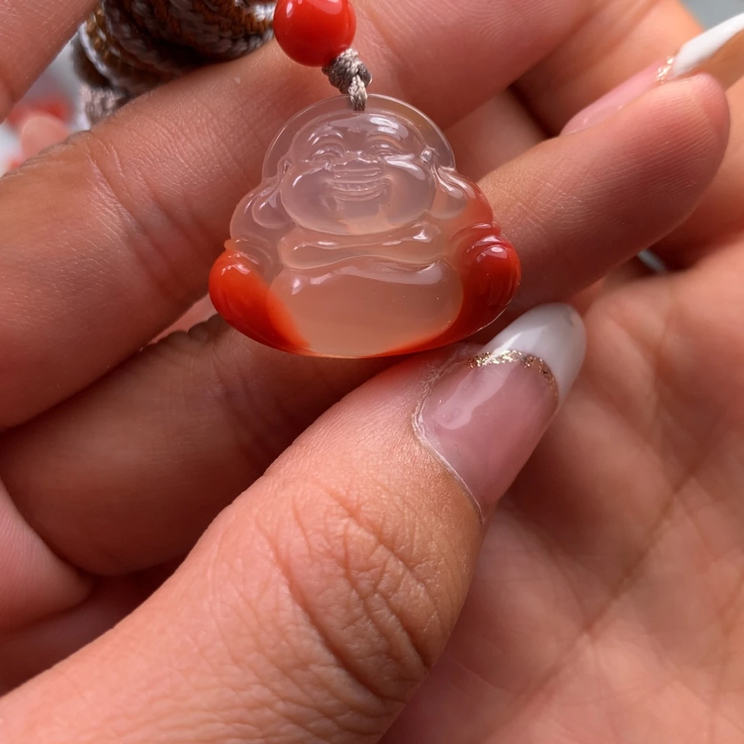 未镶嵌吊坠南红玛瑙