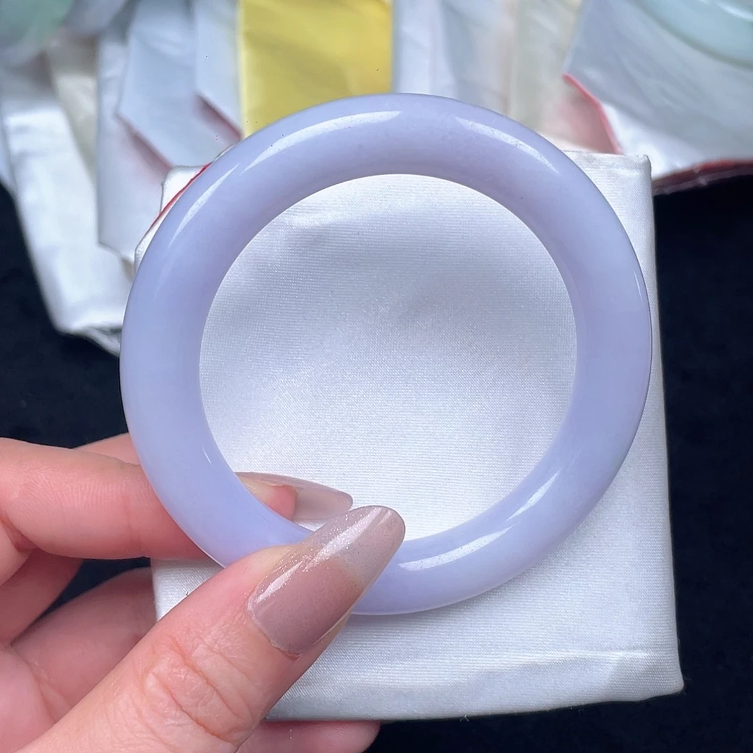 翡翠未镶嵌手镯055