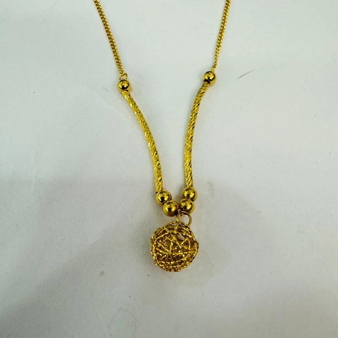 【北北专享】足金999饰品 拉丝绣球手链 3.52 GP