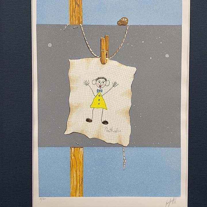 画芯。精品剪纸艺术作品
