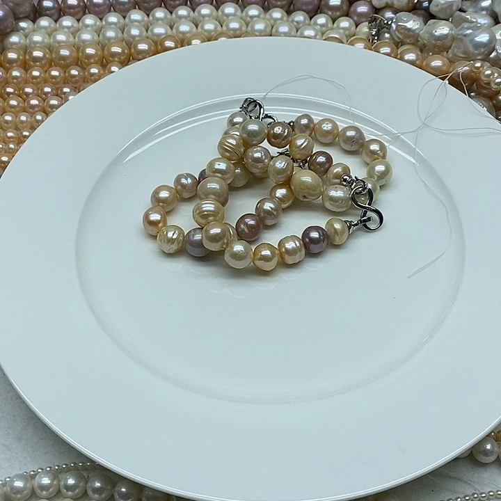 淡水珍珠12m左右合金