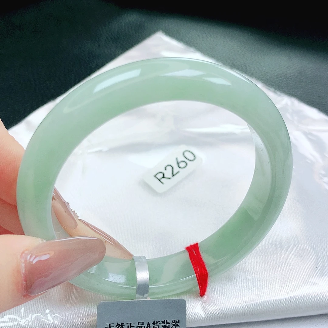 翡翠未镶嵌手镯缅甸天然a货翡翠