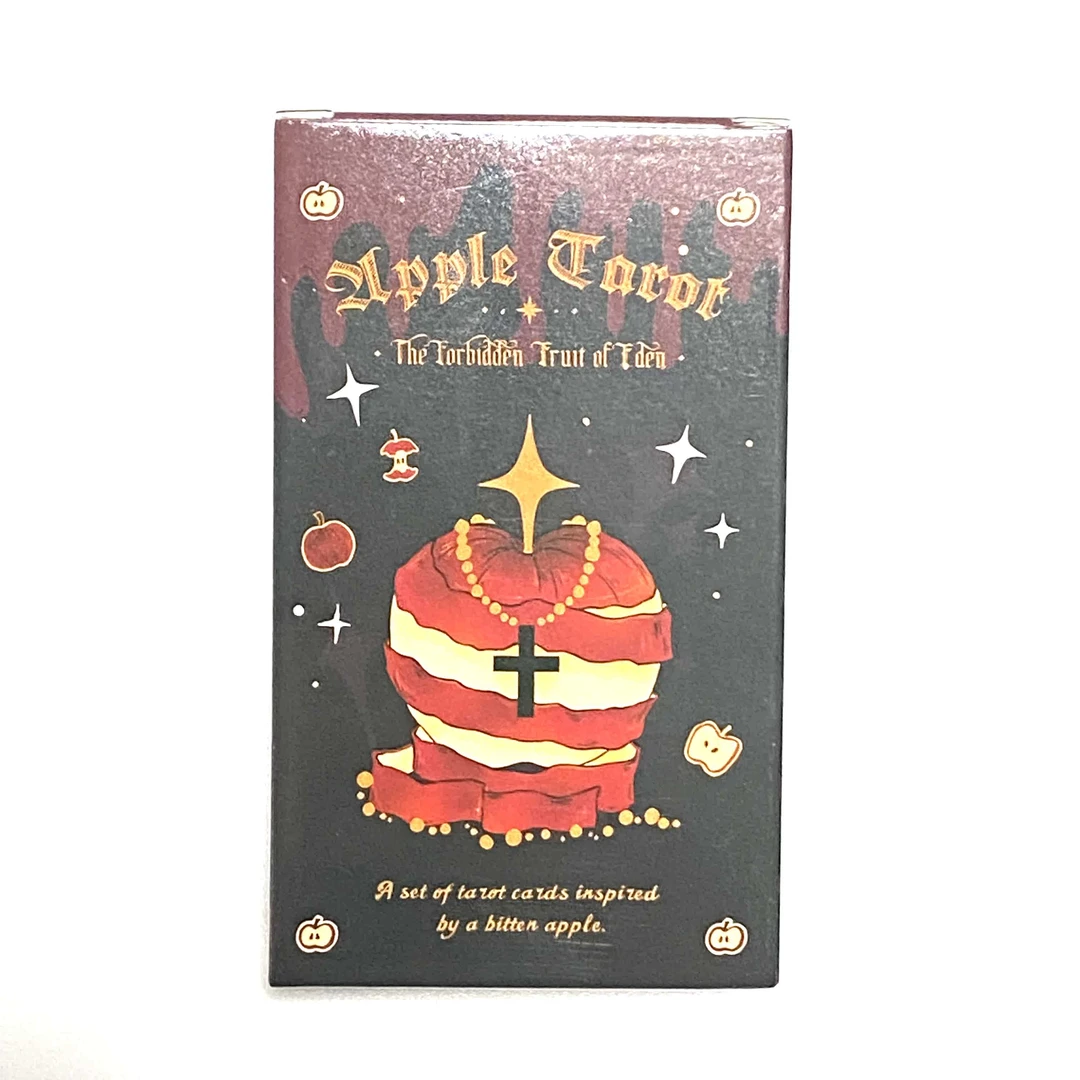 苹果塔牌 伊甸园之禁 Apple Tarot 泛韦特卡牌10×7cm