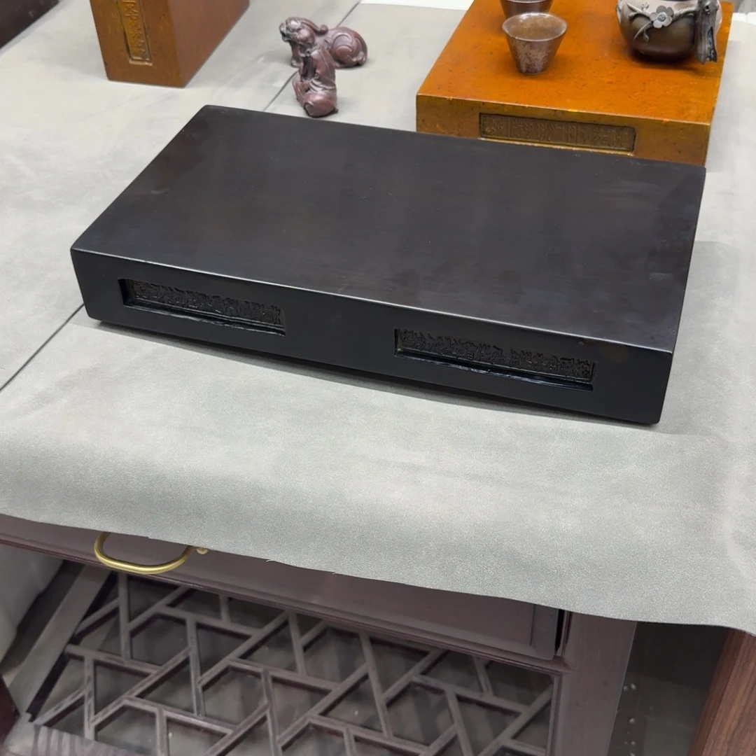 砖雕40-20-6 老料金砖 乌金色