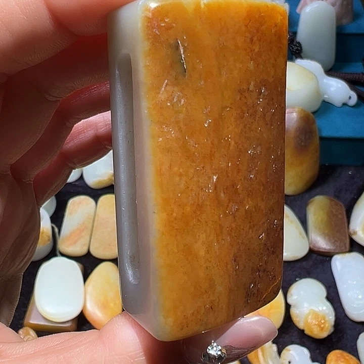 和田玉未镶嵌吊坠(不含链)