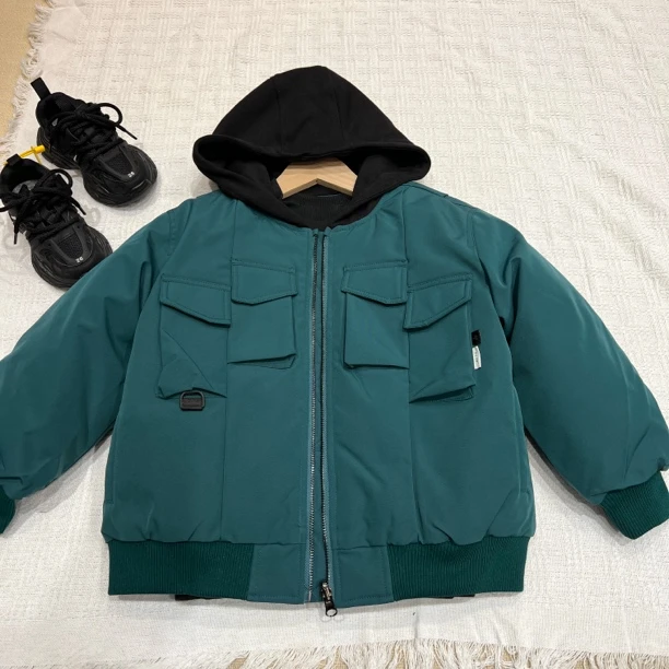 50115高端童装时尚百搭Y家休闲时尚百搭鸭外套A12-4-4