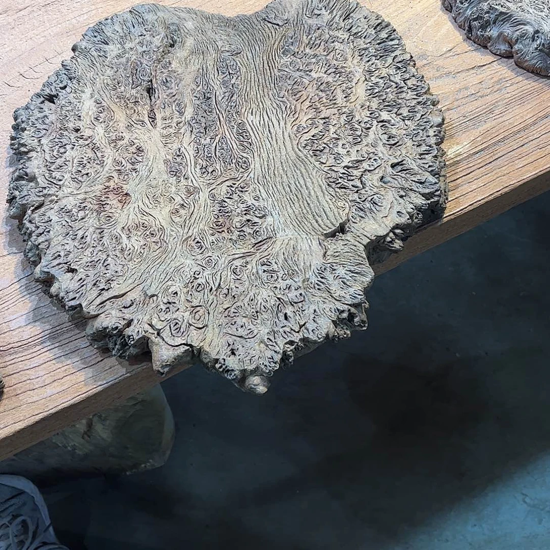 仙***木有机玻璃铁栎木干泡台