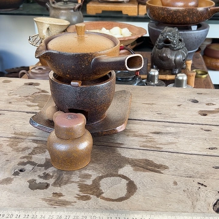 紫砂宜兴紫砂粗陶茶具