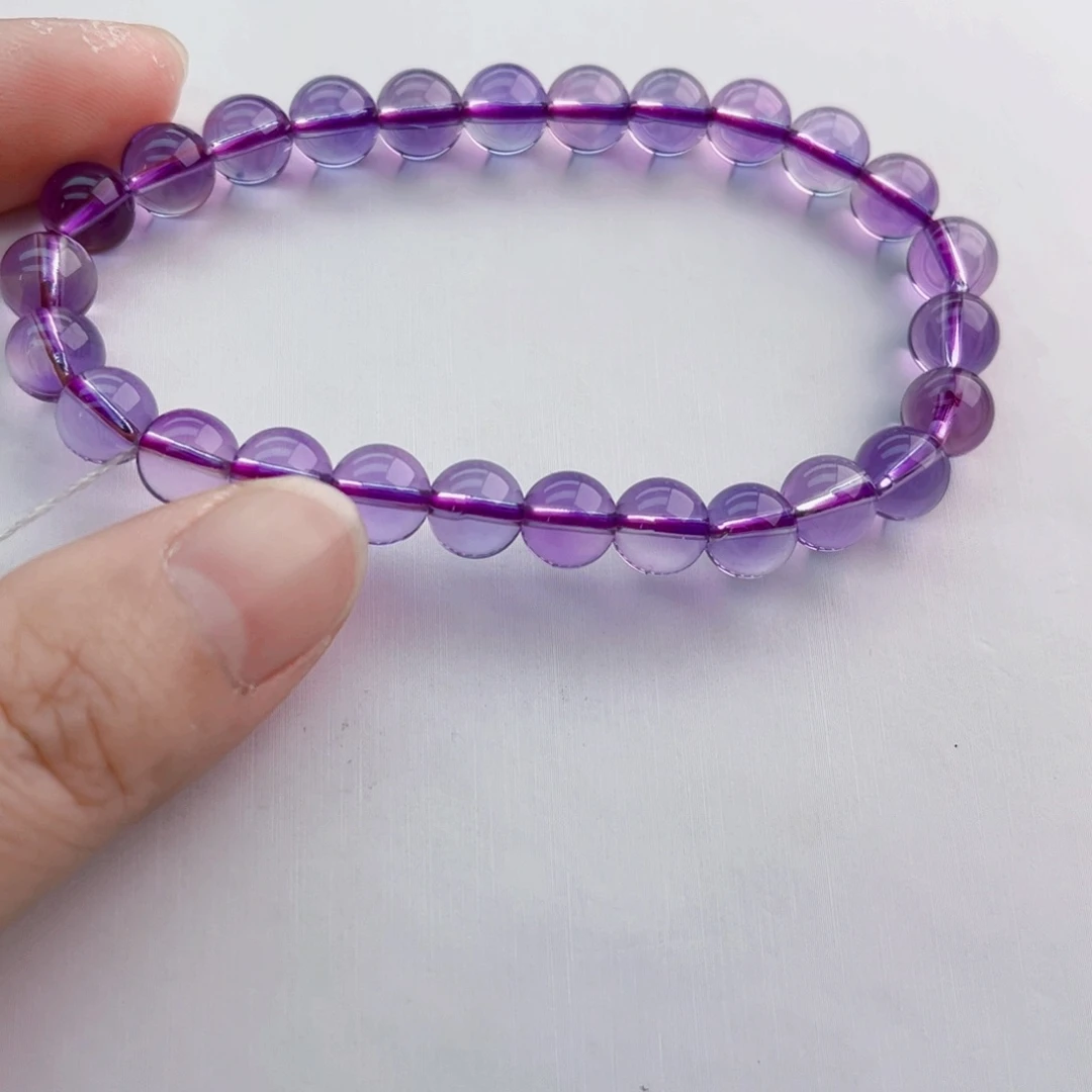 未镶嵌手串水晶天然保真全净