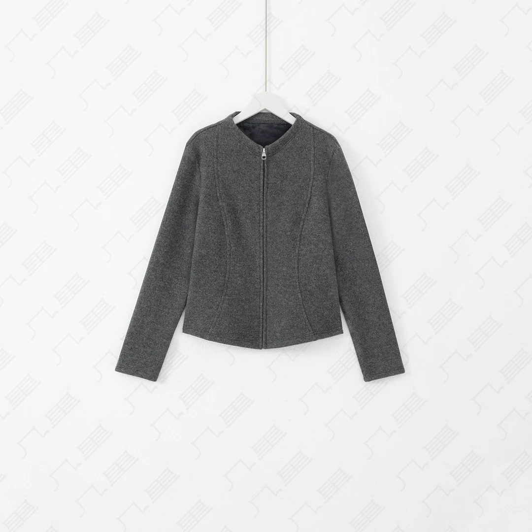 几里与麻 塑形显瘦简约高级感外套 衣长59 胸围96 2110341