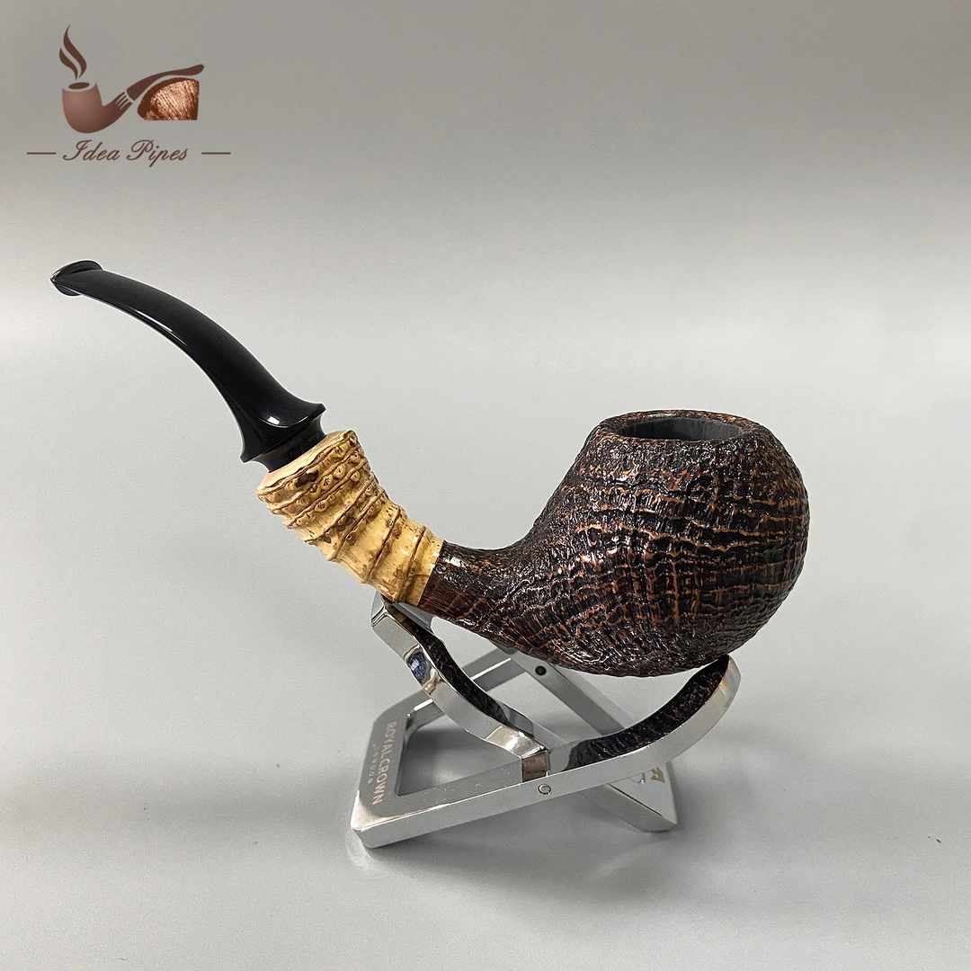 卢泳竹节手工烟斗