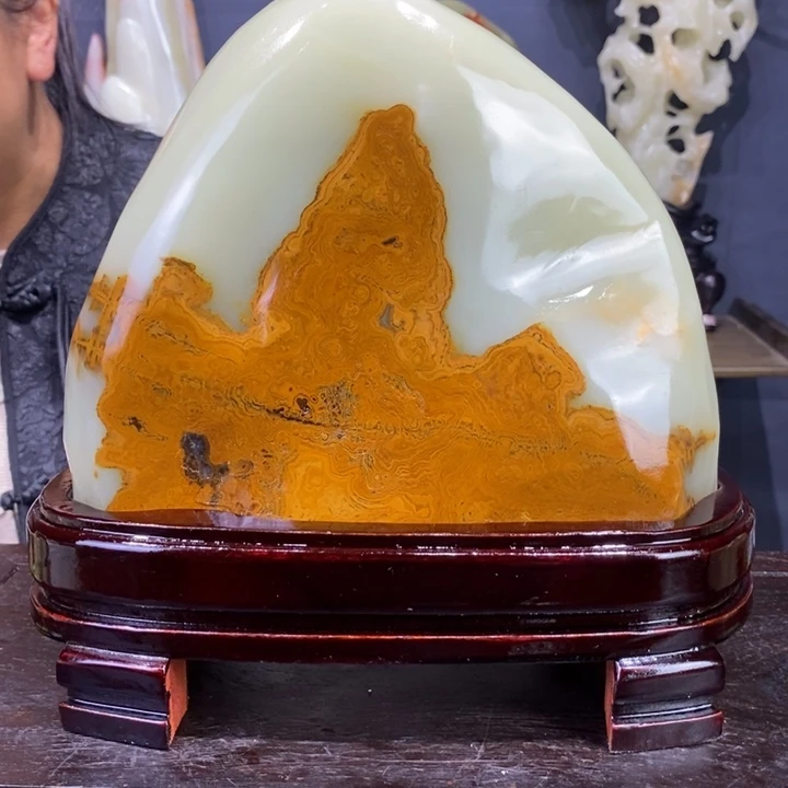 石材精品古青石摆件