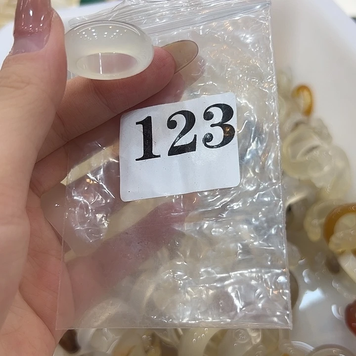 合金戒指玛瑙/玉髓123港15