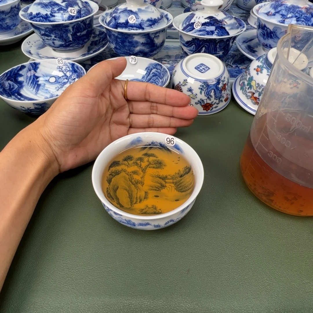 木木景德镇纯手工纯手绘茶具96