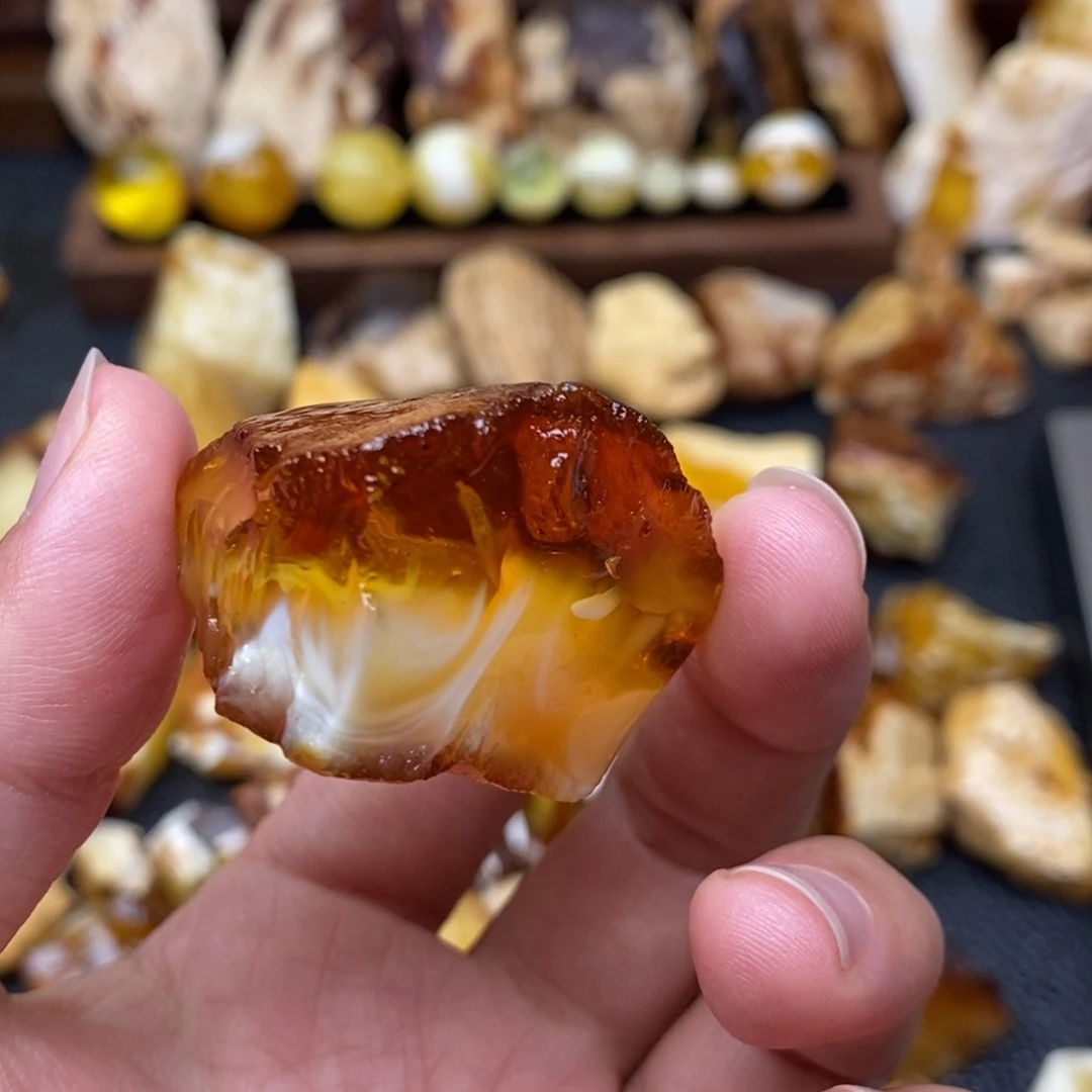 小****未镶嵌定制琥珀蜜蜡