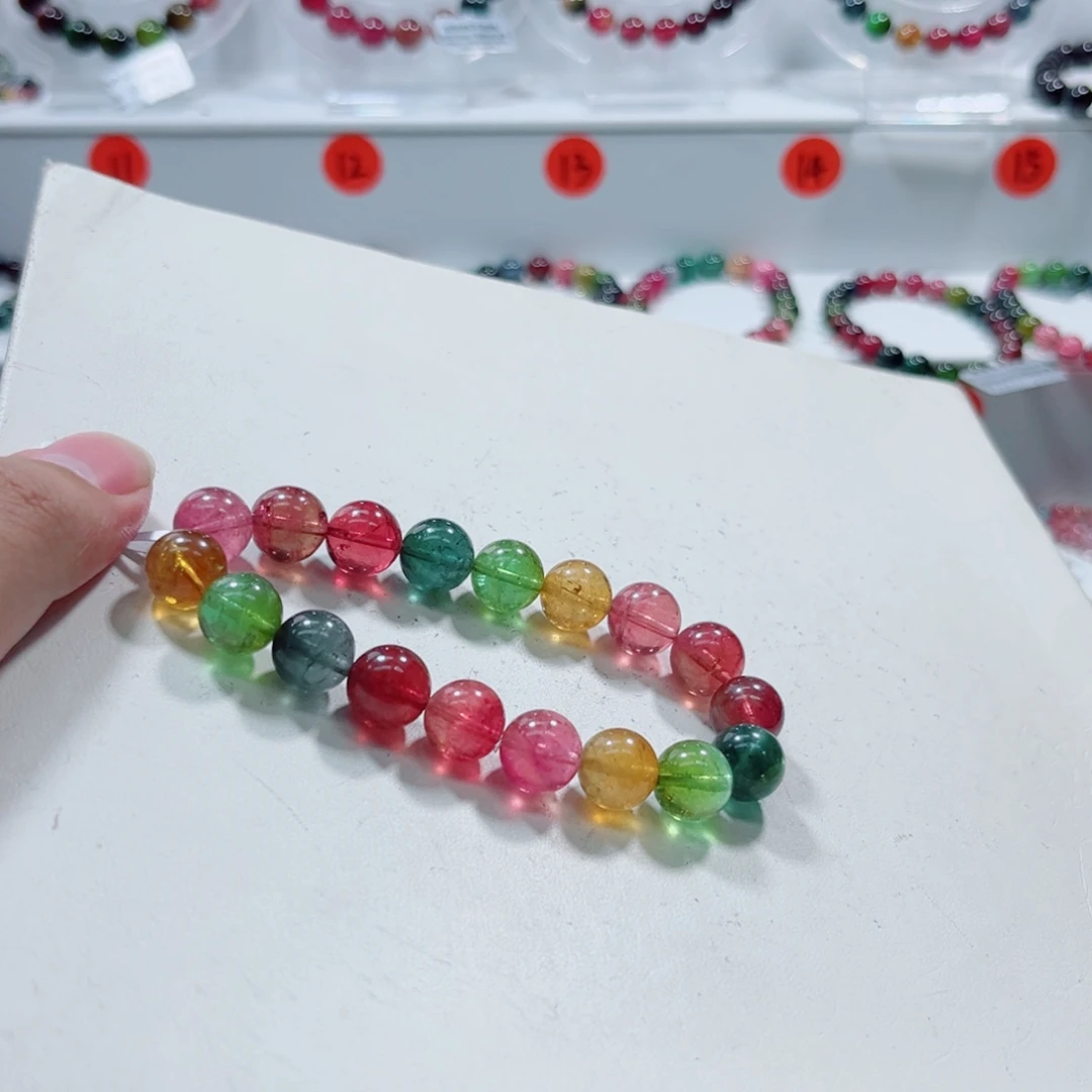 芭***儿未镶嵌手链碧玺碧玺