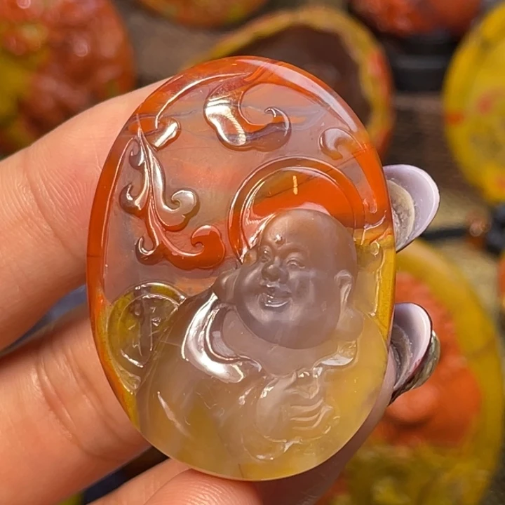 玛瑙/玉髓未镶嵌珠宝奇石北票佛公