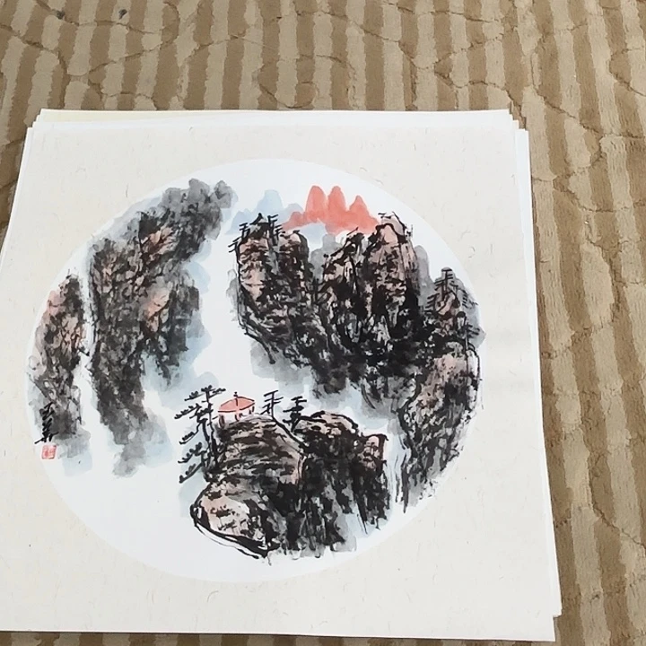 国画花鸟等多种鸟类的