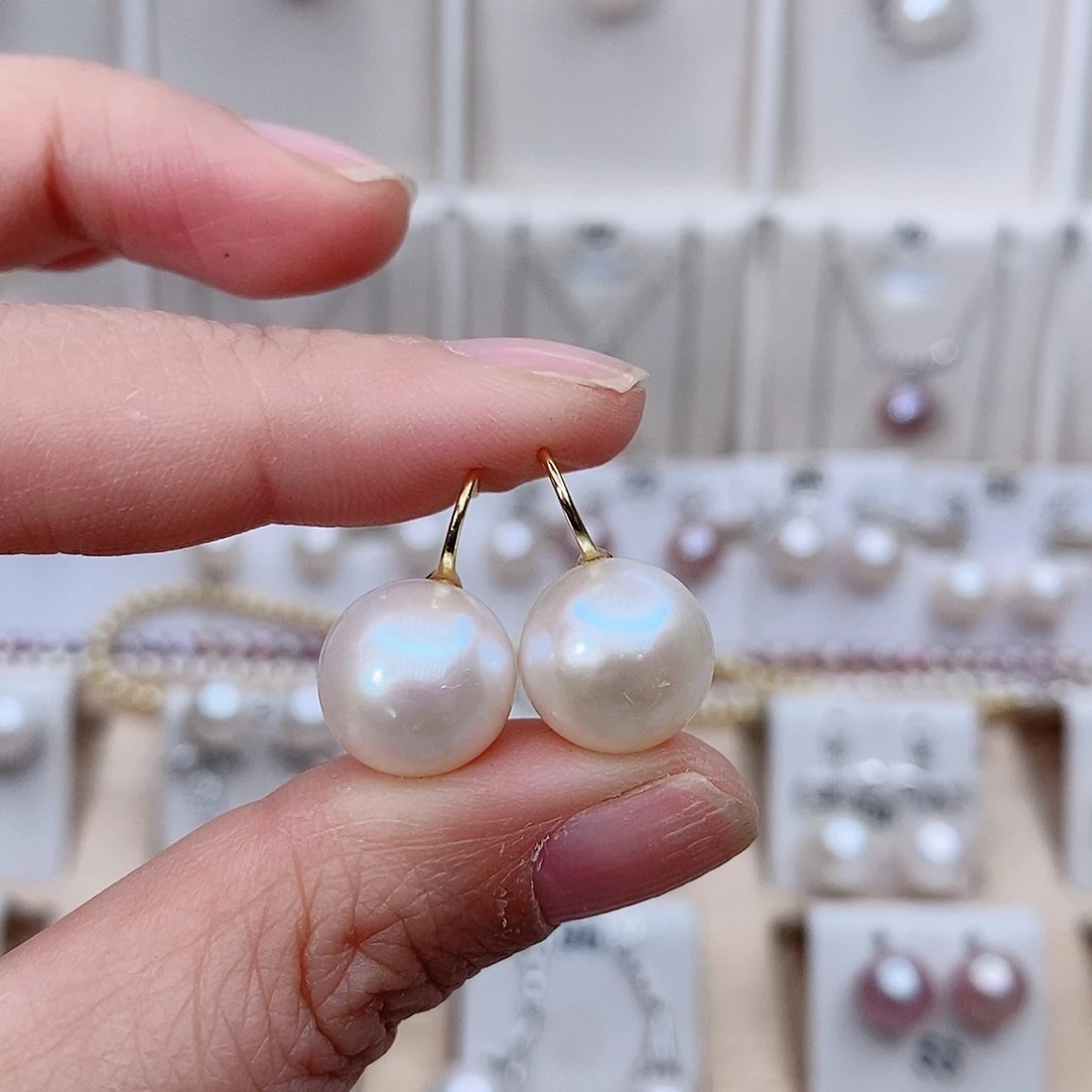 银S925镶嵌吊坠淡水珍珠