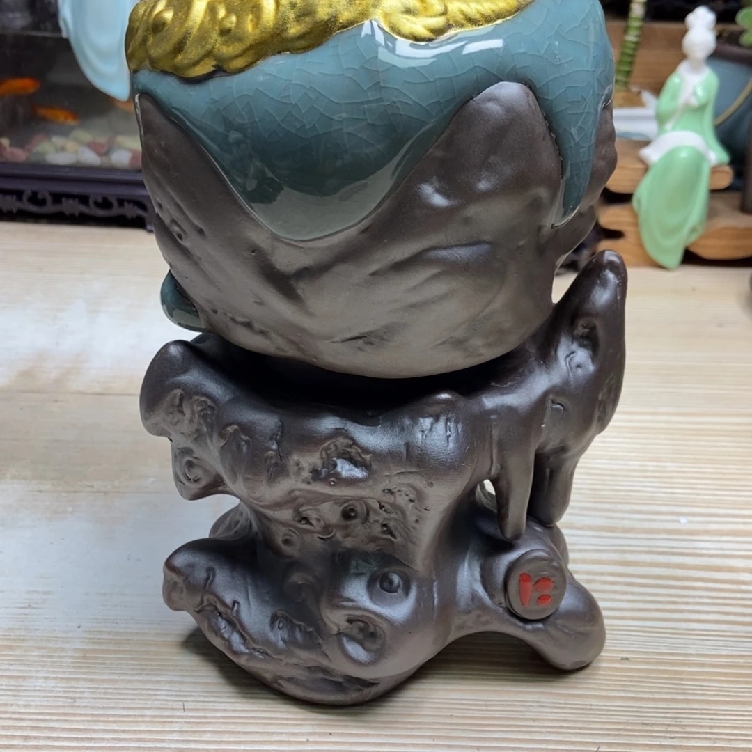 瓷片陶瓷花盆陶瓷艺术