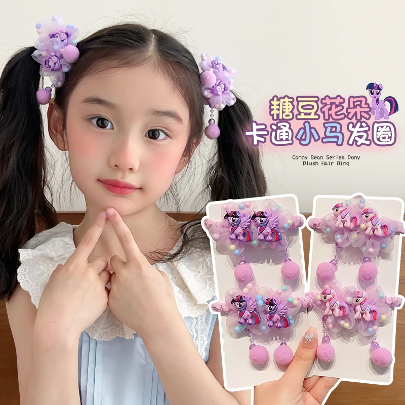 儿童发绳不伤发扎头绳女童大肠橡皮筋发圈头饰女孩扎马尾可爱发饰