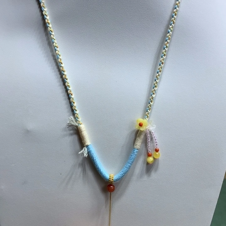 蜜蜡未镶嵌颈饰挂绳