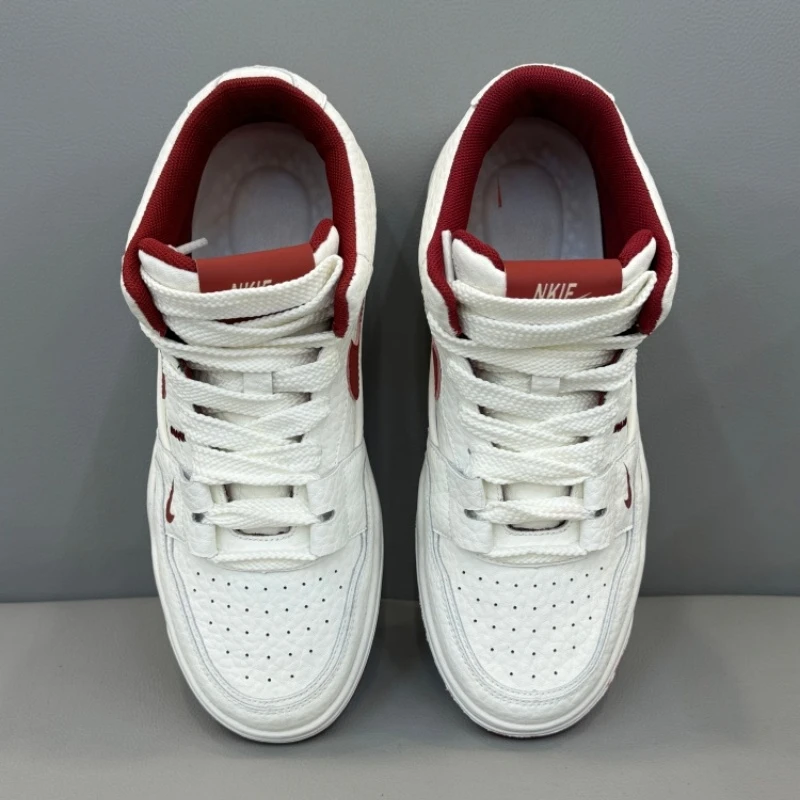 男鞋2025新款高帮板鞋舒适百搭休闲鞋潮流时尚拼色休闲鞋运动男鞋