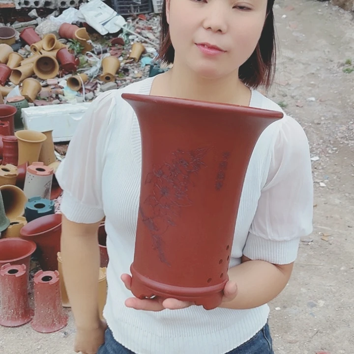 紫砂花盆宜兴紫砂精品花盆