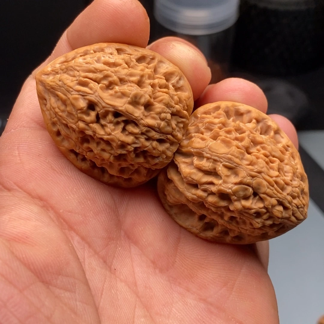 文玩核桃把件虎头王