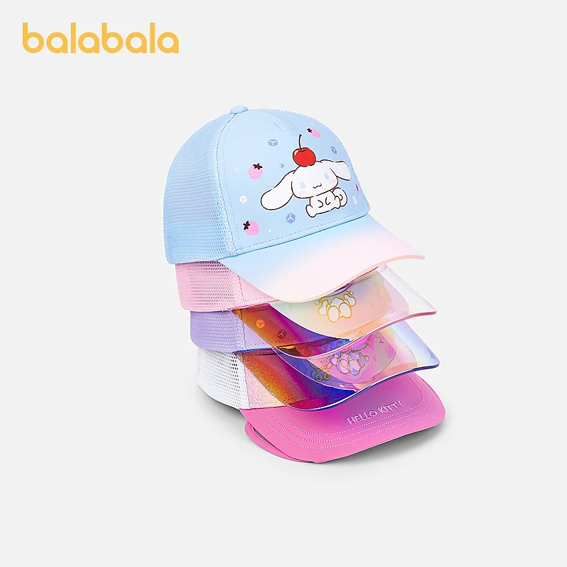 【三丽鸥IP商场同款】巴拉巴拉儿童帽子女童遮阳帽棒球帽时尚可爱