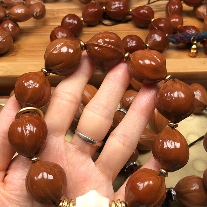 橄榄核手串梅林铁核22 X26