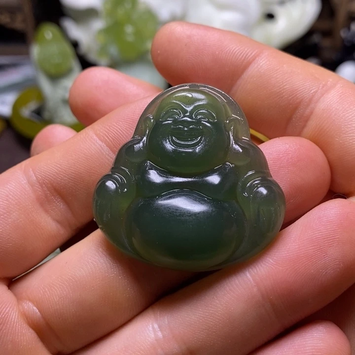 未镶嵌岫玉岫玉颈饰